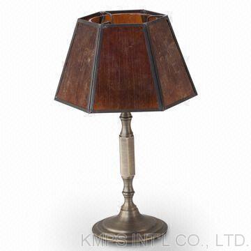 Metal Candle Lamp with Mica Shade, Ideal for Restaurants and Hotels, Home Decor